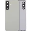Back Cover Glass With Camera Lens For Samsung Galaxy A56 5G (A566 / 2025) (No Logo) (Aftermarket Plus) (Olive)