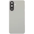 Back Cover Glass With Camera Lens For Samsung Galaxy A56 5G (A566 / 2025) (No Logo) (Aftermarket Plus) (Olive)