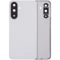 Back Cover Glass With Camera Lens For Samsung Galaxy A56 5G (A566 / 2025) (No Logo) (Aftermarket Plus) (Lightgray)