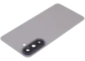 Back Cover Glass With Camera Lens For Samsung Galaxy A57 5G (A576 / 2026) (No Logo) (Aftermarket Plus) (Gray)