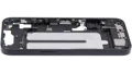 Mid-Frame Housing W/ Charging Port Flex & Small Parts For iPhone 16e / 17e (EU / Global Version) (Used OEM Pull: Grade B) (Black)