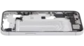 Mid-Frame Housing W/ Charging Port Flex & Small Parts For iPhone 16e / 17e (EU / Global Version) (Used OEM Pull: Grade C) (White)