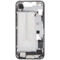 Mid-Frame Housing W/ Charging Port Flex & Small Parts For iPhone 16e / 17e (EU / Global Version) (Used OEM Pull: Grade C) (White)