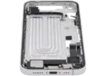 Mid-Frame Housing W/ Charging Port Flex & Small Parts For iPhone 16e / 17e (EU / Global Version) (Used OEM Pull: Grade C) (White)