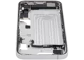 Mid-Frame Housing W/ Charging Port Flex & Small Parts For iPhone 16e / 17e (EU / Global Version) (Used OEM Pull: Grade C) (White)