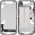 Mid-Frame Housing W/ Small Parts For iPhone 16e / 17e (EU / Global Version) (Used OEM Pull: Grade B) (White)