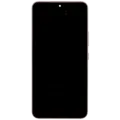 OLED Assembly With Frame For Samsung Galaxy S22 5G (US & International) (Aftermarket Plus) (Pink Gold)