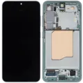 OLED Assembly With Frame For Samsung Galaxy S25 5G (US & International) (Aftermarket Plus) (Mint)