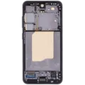 OLED Assembly With Frame For Samsung Galaxy S25 5G (US & International) (Aftermarket Plus) (Blue Black)