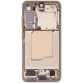 OLED Assembly With Frame For Samsung Galaxy S25 5G (US & International) (Aftermarket Plus) (Pink Gold)