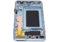 OLED Assembly With Frame For Samsung Galaxy S10 (Aftermarket Plus) (Prism Blue)
