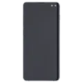 OLED Assembly With Frame For Samsung Galaxy S10 Plus (Aftermarket Plus) (Prism White)
