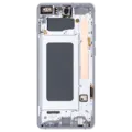 OLED Assembly With Frame For Samsung Galaxy S10 Plus (Aftermarket Plus) (Prism White)