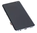 OLED Assembly With Frame For Samsung Galaxy S10 Plus (Aftermarket Plus) (Prism White)
