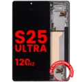 OLED Assembly With Frame For Samsung Galaxy S25 Ultra 5G (US & International) (Aftermarket Pro) (120Hz) (Titanium Jet Black)