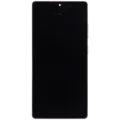 OLED Assembly With Frame For Samsung Galaxy S25 Ultra 5G (US & International) (Aftermarket Pro) (120Hz) (Titanium White Silver)