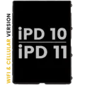 LCD For iPad 10 (2022) / iPad 11 (2025) (WiFi / Cellular) (Used OEM Pull: Grade A) (All Colors)