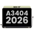 Complete LCD Display Assembly For MacBook Neo 13" A3404 (2026) (Used OEM Pull: Grade B) (Citrus)