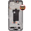 OLED Assembly With Frame For Honor 400 (Refurbished) (Midnight Black)
