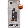 OLED Assembly With Frame For Honor 200 (Refurbished) (Moonlight White)