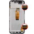 LCD Assembly With Frame For Honor X7E / Play 80 Plus (Refurbished) (All Colors)