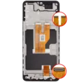 LCD Assembly With Frame For Vivo Y04 / Y29s (Refurbished) (All Colors)