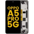 LCD Assembly With Frame Compatible For OPPO A5 Pro 5G (Refurbished) (Mocha Brown)