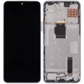 LCD Assembly With Frame For Honor X8A / X50i / 90 Lite (Refurbished) (Titanium Silver)
