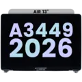 Complete LCD Display Assembly For MacBook Air 13" (A3449) (2026) (Genuine OEM) (Silver)