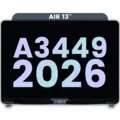 Complete LCD Display Assembly For MacBook Air 13" (A3449) (2026) (Genuine OEM) (Midnight)