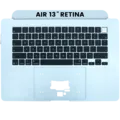 Top Case with Keyboard (ANSI US) For MacBook Air 15" A3448 (2026) (Genuine OEM) (Sky Blue)