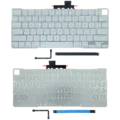 Keyboard (ANSI US) (Touch ID) For MacBook Neo (2026) (Genuine OEM) (Silver)