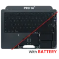 Top Case with Keyboard (ANSI US) For MacBook Pro 14" A3438 (2026) (Genuine OEM) (Space Black)