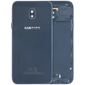 Back Cover Glass for Samsung J3 Pro (J330 / 2017) (Service Pack) (Black)