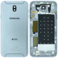 Back Cover Glass for Samsung J7 Pro (J730 / 2017) (Service Pack) (Silver)