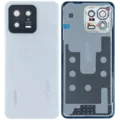 Back Cover Glass for Xiaomi 13 (Service Pack) (White)