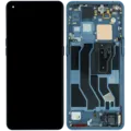 OLED Assembly With Frame for Oppo Find X3 Pro (2021) (Service Pack) (Blue)