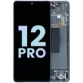 OLED Assembly With Frame for Xiaomi 12 Pro (Service Pack) (Gray)