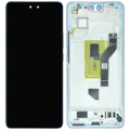 OLED Assembly With Frame for Xiaomi 13 Lite (Service Pack) (Lite Blue)