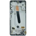 OLED Assembly With Frame for Xiaomi Mi 11i (Service Pack) (Frosty White)