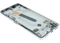 OLED Assembly With Frame for Xiaomi Mi 11i (Service Pack) (Frosty White)