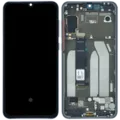 OLED Assembly With Frame for Xiaomi Mi 9 SE (Service Pack) (Gray)