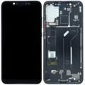 OLED Assembly With Frame for Xiaomi Mi 8 (Service Pack) (Black)