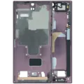 Mid-Frame Housing for Samsung Galaxy S22 Ultra (Service Pack) (Burgundy)
