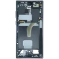 Mid-Frame Housing for Samsung Galaxy S22 Ultra (Service Pack) (Phantom Black)