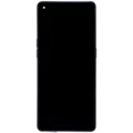 OLED Assembly With Frame for Oppo Find X5 (2022) (Service Pack) (Black)