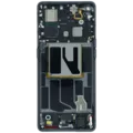 OLED Assembly With Frame for Oppo Find X5 (2022) (Service Pack) (Black)