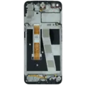 LCD Assembly With Frame for Oppo A77 5G (2022) (Service Pack) (Midnight Black)