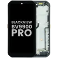 LCD Assembly With Frame For Blackview BV9900 Pro (Used OEM Pull : Grade A) (Black)