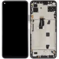 LCD Assembly With Frame For Huawei Nova 7 SE (2020) (Refurbished) (Black)